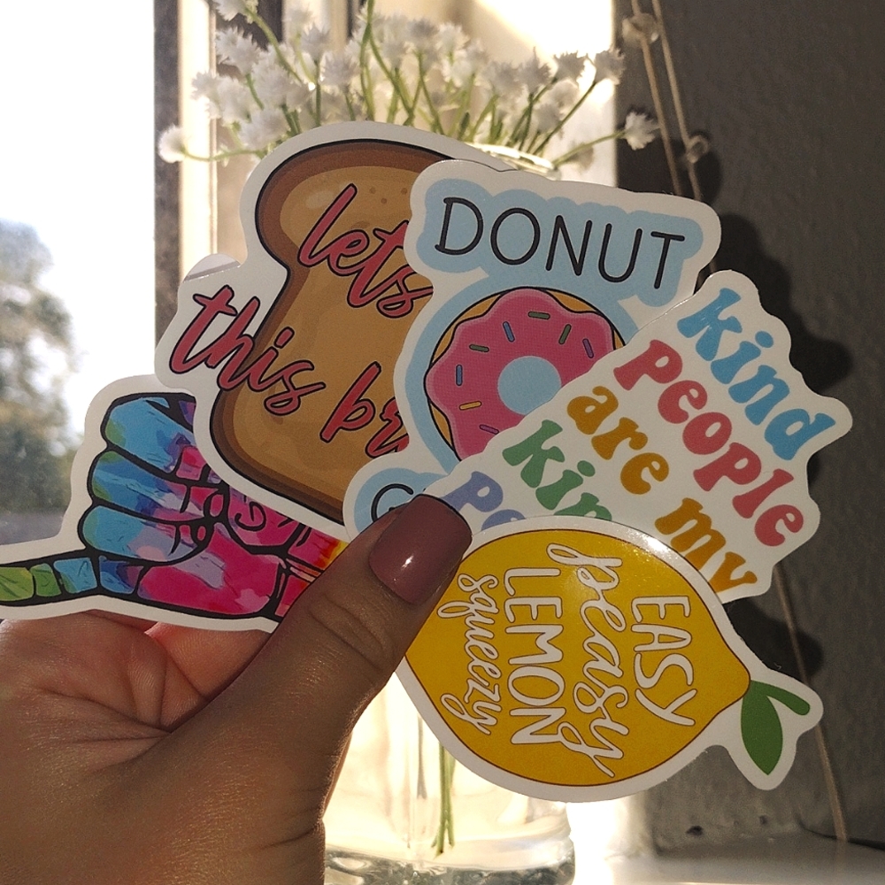 I am selling aesthetic kind/nice stickers!